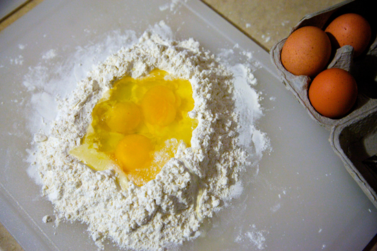 Eggs In Flour Mountain